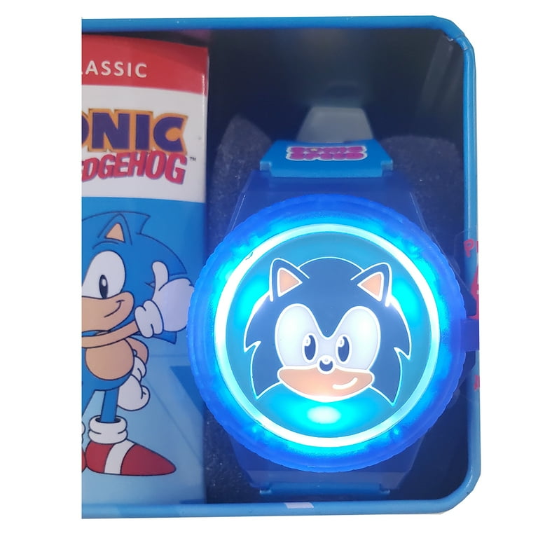 Sonic The Hedgehog Blue Flashing Watch