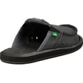 thumbnail image 4 of sanuk men's you got my back ii slip on, charcoal, 8 m us, 4 of 6