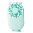 thumbnail image 4 of Guardoinrt Portable Mini Fan Handheld Personal USB Table Pocket Rechargeable Fans Green Bear 1Set, 4 of 6
