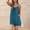 Blue, variant on Short Jumpsuits for Women Spaghetti Strap Solid Color Wide Leg Streetwear Jumpsuit with Pocket Summer Sleeveless Romper for Holiday