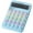 Blue, variant on Whaledi Modern Design Mechanical Keypad Calculator User Friendly Display Calculator