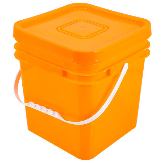 Contenant de Détergent à Lessive Ménager Seau à Poudre Rechargeable Seau de Rangement Multifonctionnel