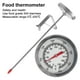 thumbnail image 3 of Termómetro de Aceite para Freír de Acero inoxidable, Medidor de Freidora para Barbacoa, Con Sonda de 20cm de longitud, 3 of 7