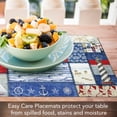 thumbnail image 6 of CounterArt "Nautical" 4-Pack Reversible Tabletop Placemats, 6 of 7