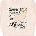 thumbnail image 3 of Inktastic Grammy's You Say Alpaca My Bags Toddler Sweatshirt, 3 of 4