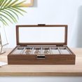 thumbnail image 4 of Shisuyan Watch Display Case 6 Slots Watch Box Portable Watch Storage Box Jewelry Case, 4 of 8