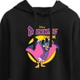 thumbnail image 3 of Disney - Darkwing Duck - Original Logo - Juniors Cropped Pullover Hoodie, 3 of 5