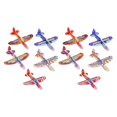 thumbnail image 4 of Aviones planeadores de 10 piezas para niños, juguetes de avión de espuma, favores de fiesta de avión, de aula, juguetes voladores al aire, 4 of 9