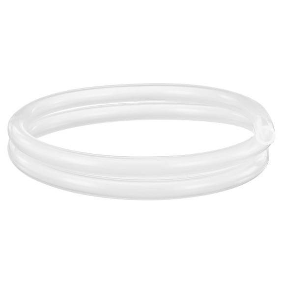 Silicone Tubing, 1/2 Inch ID x 5/8 Inch OD Food Grade Silicone Tube Hose for for Home Brewing Wine Making, Beer Line, Aquaponics - 3ft Length/Clear