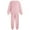 Pink, variant on TiaoBug Kids Girls Boys Winter Thicken Warm Flannel Thermal Underwear Set Blue 18-24 Months