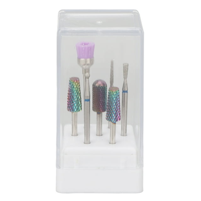 Brocas para pulir uñas, 7 piezas Brocas para uñas Brocas para pulir uñas Cabezales para pulir uñas Rendimiento probado