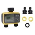 thumbnail image 2 of Watering Timer, Leakage Proof Sprinkler Timer 2 Zone Programmable  for Lawn Yard Pool, 2 of 7