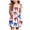 A422-Watermelon Red, variant on TOWED22 Toddler Girls 4th of July Dress Girls American Flag Outfit Kids Patriotic Independence Memorial Day Dress(White,4-5 Y)
