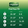 thumbnail image 3 of Depend FIT-FLEX Incontinence & Postpartum Underwear for Women, Disposable, Maximum Absorbency, Medium, Blush, 56 Count (2 Packs of 28) (Packaging May Vary), 3 of 4