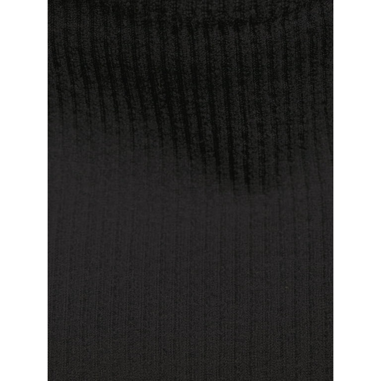 No Boundaries Juniors Seamless Ribbed Tube Top with Straps