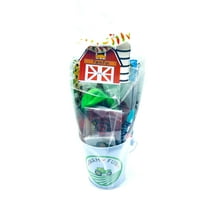 Timeless Desserts Farm Fun Gift Basket, Birthday, Party Favor, Stickers, Cow, Pig, Animals