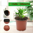 thumbnail image 1 of 4 IN/6 IN Flowerpots Small Plastic Plant Nursery Pots/flowerpots Seedlings, Flowers, Plant Containers, Seed Starting Pots, Plant Labels., 1 of 7