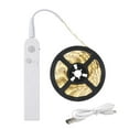 thumbnail image 2 of DYstyle LED Motion Sensor Flexible Strip Light Battery USB Power Dual Mode Motion Activated Closet Under Cabinet Lighting with Sensor for Bedroom Kitchen Mirror, 2 of 7