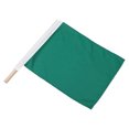 thumbnail image 1 of HAMPPLIES Señal De Seguridad Verde Para Tráfico Con Mango Antideslizante Y Visible Resistente Al, 1 of 6