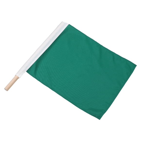 HAMPPLIES Señal De Seguridad Verde Para Tráfico Con Mango Antideslizante Y Visible Resistente Al