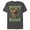 Charcoal, variant on Men's Scooby Doo Puppy Circle  Graphic Tee Black X Large
