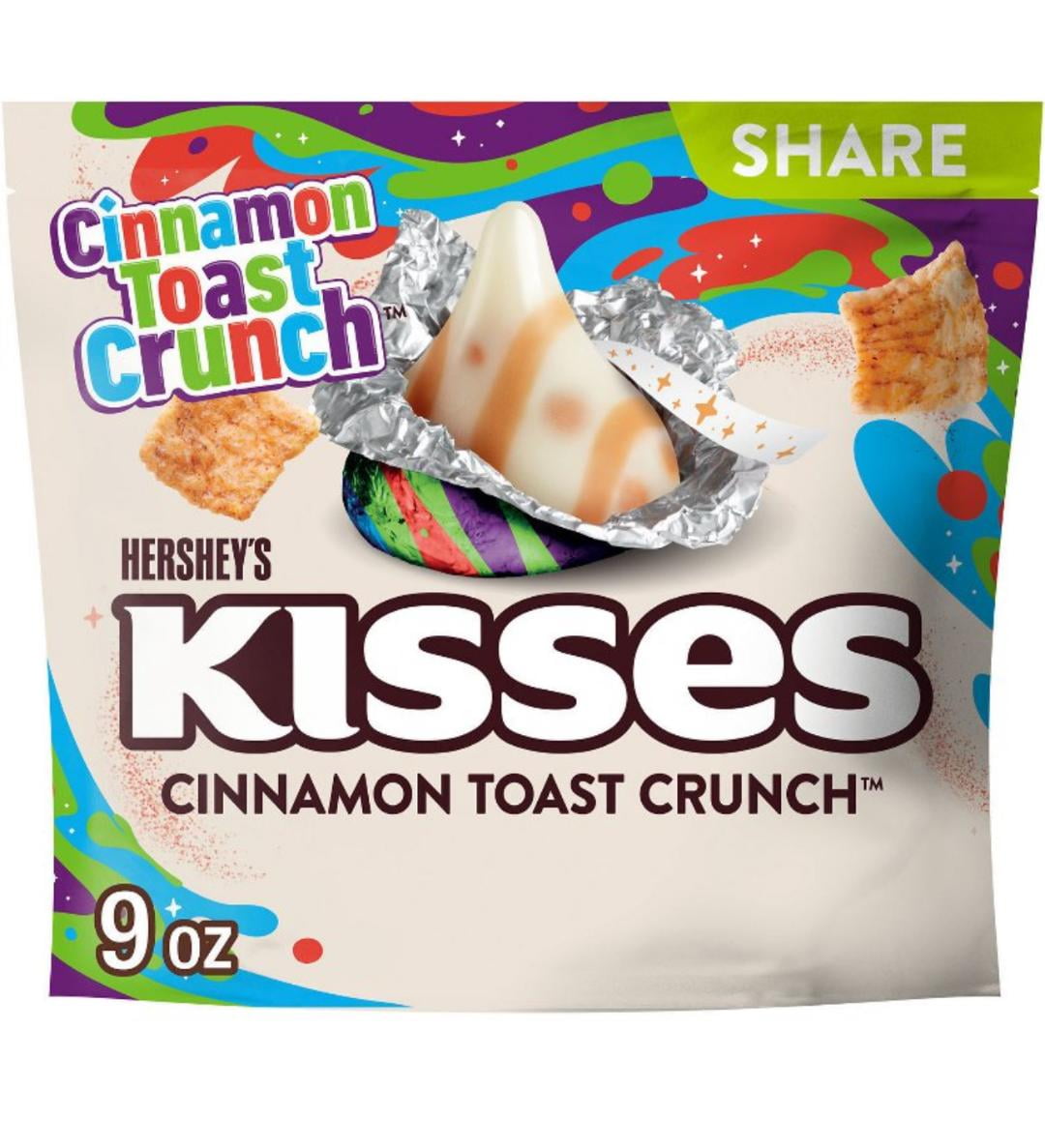 2) Cinnamon Toast Crunch Kisses - 9oz/16ct