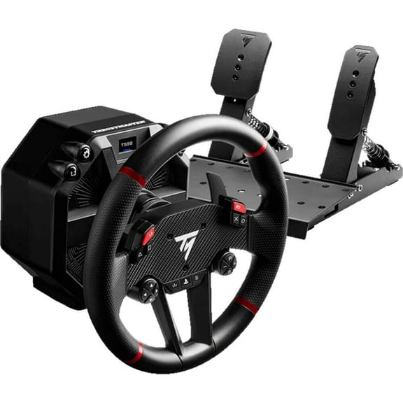 Thrustmaster T598PSPCWHL T598 Direct Axial Drive Force Feedback Racing Wheel and Pedal Set - PS5, PS4, PC