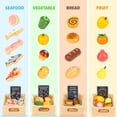 thumbnail image 6 of UQN Wooden Play Food Set for Kids Kitchen, Wooden Toy Food,Pretend Play Kitchen Accessories Set, Play Food for Toddlers 1-3, 3 4 5 6 Year Kids Boys Girls Christmas Birthday Gifts, 6 of 8
