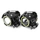 thumbnail image 1 of 2 uds 12V 30W 3000lm U7 LED Ojos de Ángel foco luz blanca IP68 faro de motocicleta con interruptor, 1 of 12