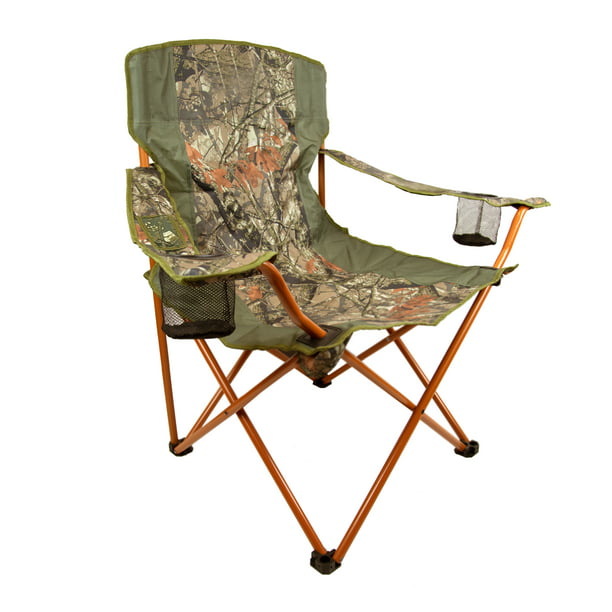 Ozark Trail Oversize Quad Folding Camp Chair, Camo