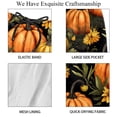 thumbnail image 4 of luoweisi Men's Beach Shorts Quick Dry Swim Trunks with Mesh Lining Thanksgiving Pumpkin L, 4 of 5