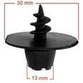thumbnail image 4 of Attaches Automobiles 10 Pcs, Boucle de Tapis de Voiture, Clips de Fixation Auto, Attache Antidérapante, Pince de Fixation pour Tapis, Finition Soignée, Pratique et Durable (Nom de Couleur : A), 4 of 6