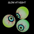 thumbnail image 2 of 20pcs Eyeball Pattern Bounce Balls Colorful Bouncy Balls Creative Jumping Balls for Children Kids Playing (Random Color), 2 of 4