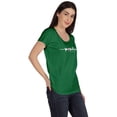 thumbnail image 2 of Inkmeso Scoop Neck Positive Vibes Only Tshirt Inspiration Typographic Tee Tops, 2 of 9