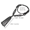 thumbnail image 4 of Collier Statement Mode Élégant Collier de Perles Fausses Collier Bavoir pour Femmes, 4 of 6