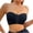 Black#86, variant on Wireless Strapless Bra Light Lift Modern Layering Wirefree Strapless Bra No Print Front Closure for Event Layering, Comfortable Hold, for Relaxed Layering Beige S