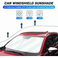 thumbnail image 5 of Canvcle Windshield Sunshade for Mazda CX-5 2017-2024 2025 CX5 Accessories Window Shade Sun Visor Protector Blocks UV Rays Keep Your Car Cooler, 5 of 6