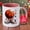 Pink, variant on Basketball-Themed Ceramic Mug with Colorful Basketball Hoop Graphics - Coffee & Tea Cup, Non-Slip Surface for Fans, Hand Wash Only Desk Cup for Christmas, Birthday Gifts for & (Reusable Ceramic Cup)