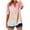 Pink, variant on Young adult fashion Womens Summer Tops Dressy Casual 2025 Lace White Blouses for Women Shirts for Women Trendy Summer Womens Sports Tops Pastel Women Clothing Tops Orders