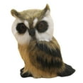 thumbnail image 2 of Realistic Baby Owl Simulation Owl Doll Toy Photography Props Household Crafts(Brown), 2 of 3