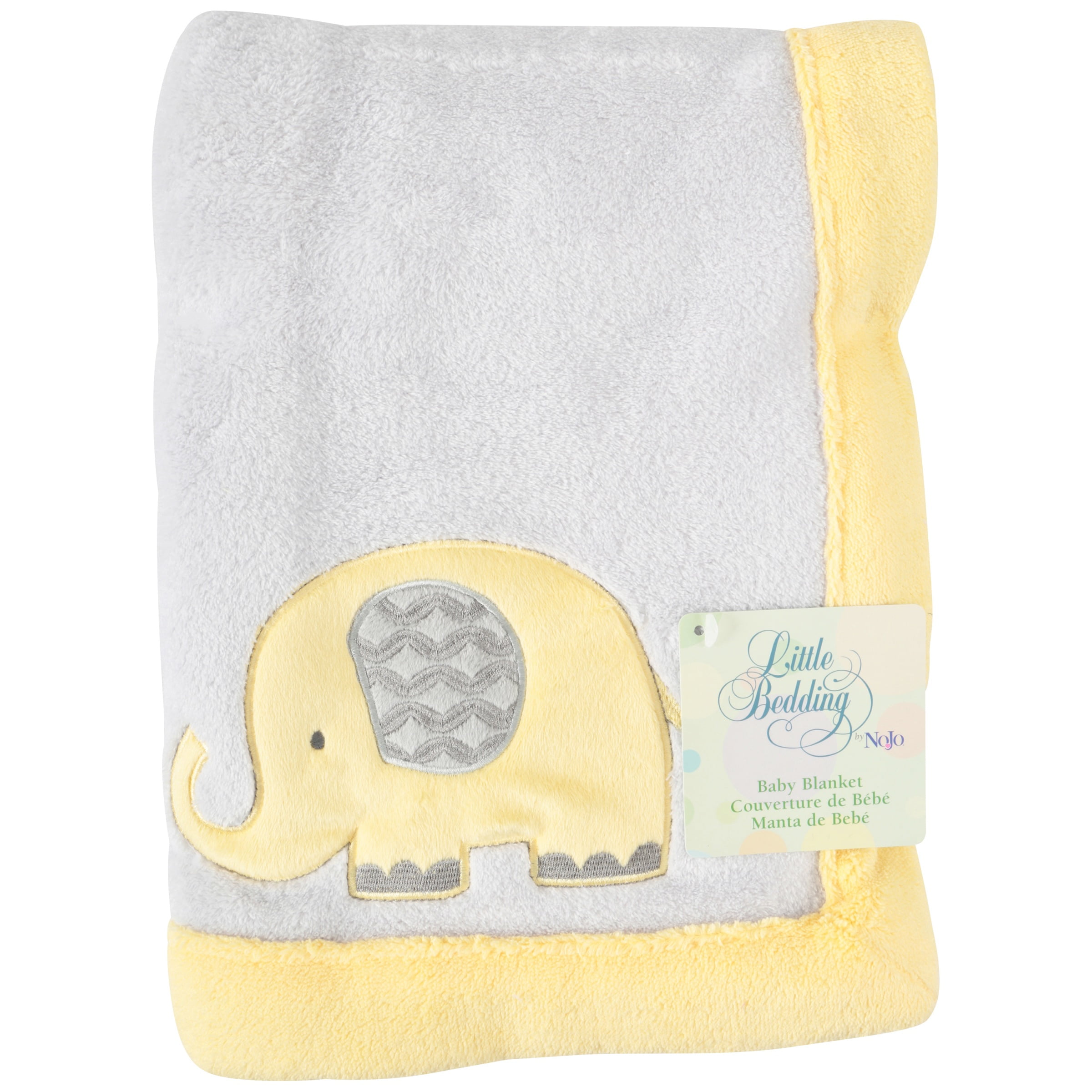 little bedding by nojo elephant time
