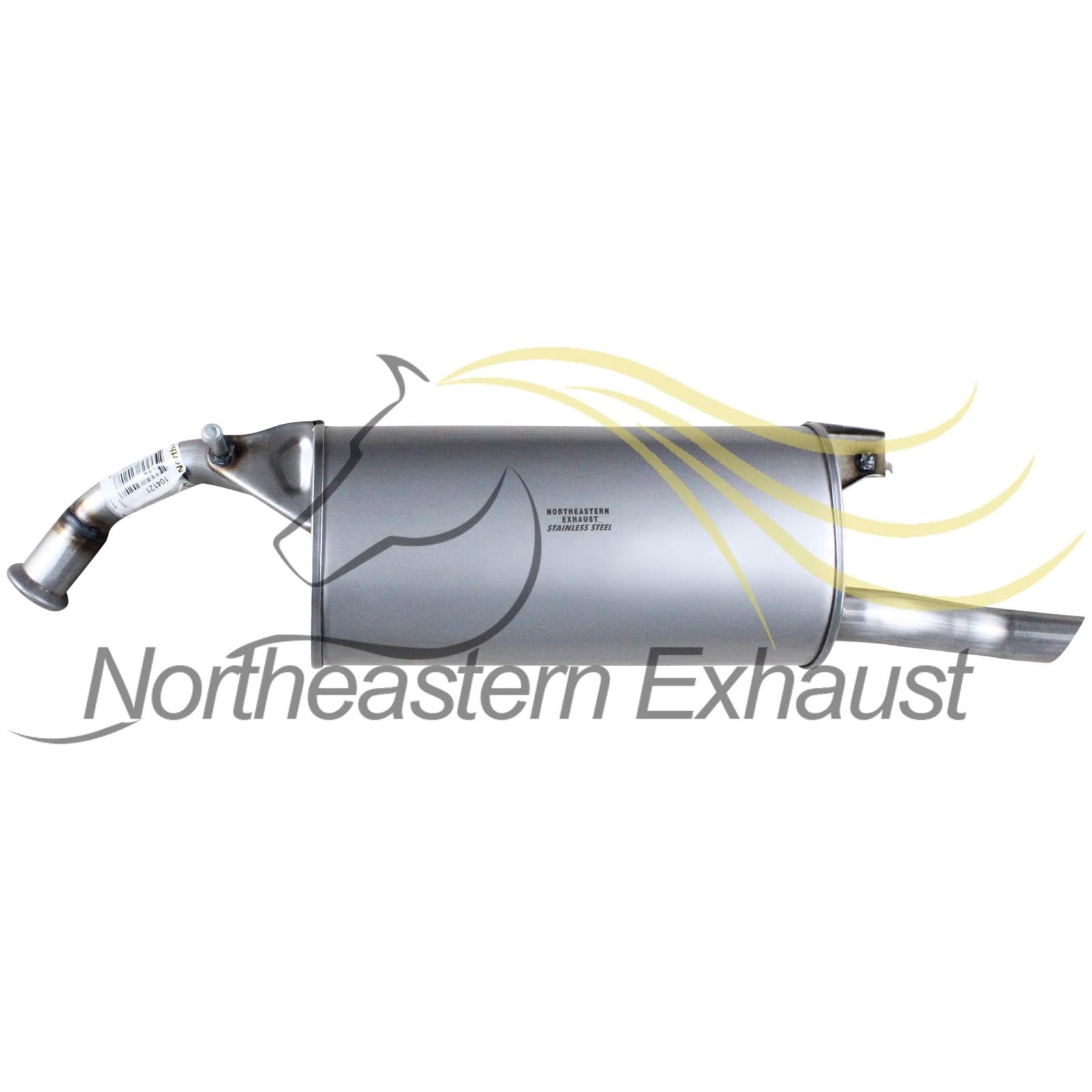 Exhaust Rear Muffler Compatible for 2004-2006 Scion XB 1.5L | Stainless Steel | Northeastern Exhaust | Free Clamp and Gasket Included | Direct-Fit Replacement