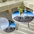 thumbnail image 3 of Patas de mesa plegables de Metal negro, 3 uds., 32CM, patas de muebles DIY para mesas auxiliares de café, mesa auxiliar, mesa portátil, Mini escritorio,, 3 of 5