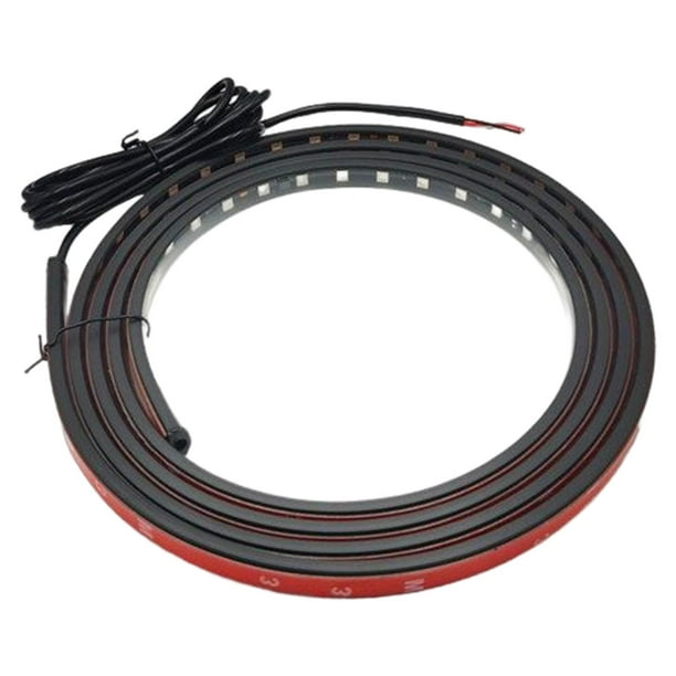 Tira de luces LED de 24 V, impermeable, con luz ambiental y parpadeo automático. 24 millones