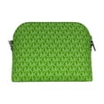 thumbnail image 4 of Michael Kors Women's Jet Set Travel Medium Color-Block Signature Logo Dome Crossbody Bag (Jungle Green Multi), 4 of 4