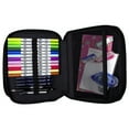 thumbnail image 2 of Tombow Zippered Marker Storage Case, Black, 2 of 9