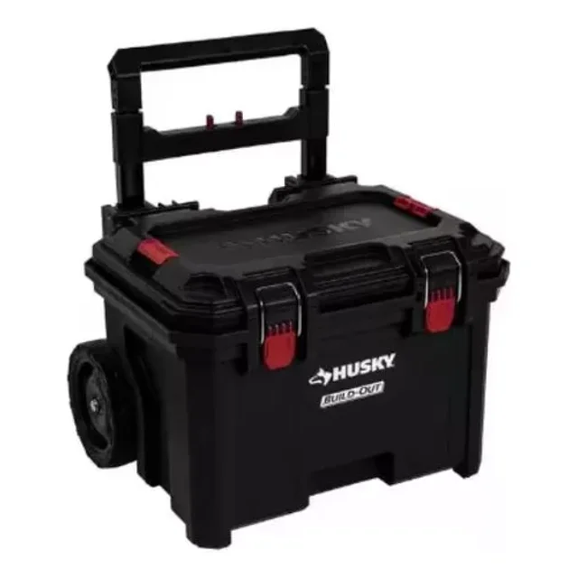 Caja P/ Herramientas Con Ruedas De 20cm Husky Build-out