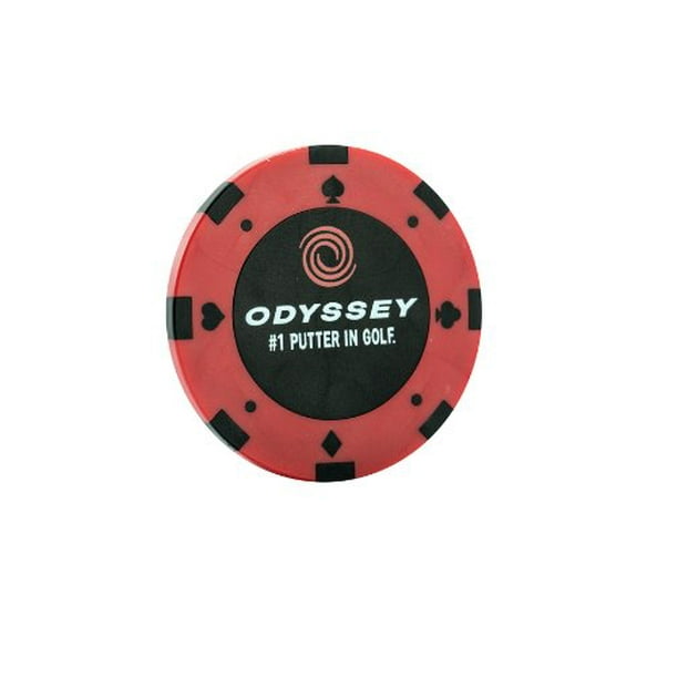 Odyssey Marqueur de Boule de Jetons de Poker 3 Chiffres