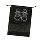 thumbnail image 2 of Bolsa de Zapatos de Viaje Bolsas de Lavandería con Cordón No Tejido Bolsa de Accesorios para Zapatos Ligera para Clase de Yoga, Correr, Bailar, Ejerci Negro 32x44cm Macarena Bolsa con cordón, 2 of 8