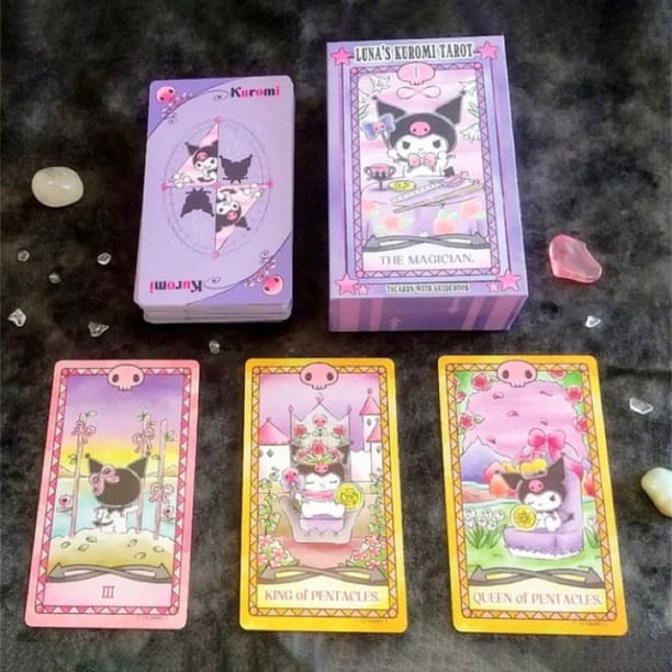 78pcs Luna'S Kuromi Cinnamoroll Sanrio Tarot Deck Cards Divination Fortune-Telling Party Game Collectible Suitable For Beginners - Walmart.ca 78pcs Luna'S Kuromi Cinnamoroll Sanrio Tarot Deck Cards Divination Fortune-Telling Party Game Collectible Suitable For Beginners - Walmart.ca